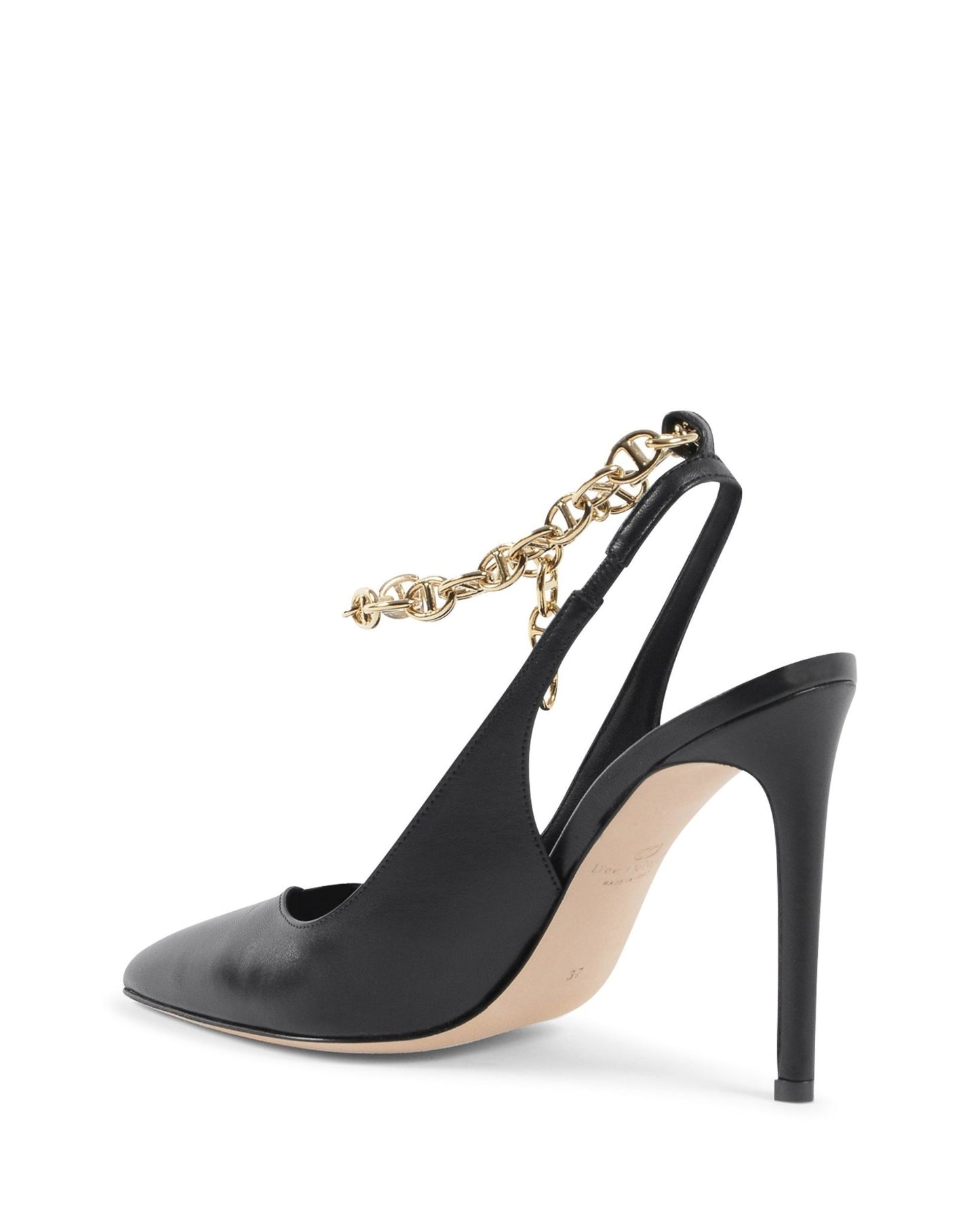 Sophie Pump Black High Heels - Italian Leather Designer Shoes - Style Queenz