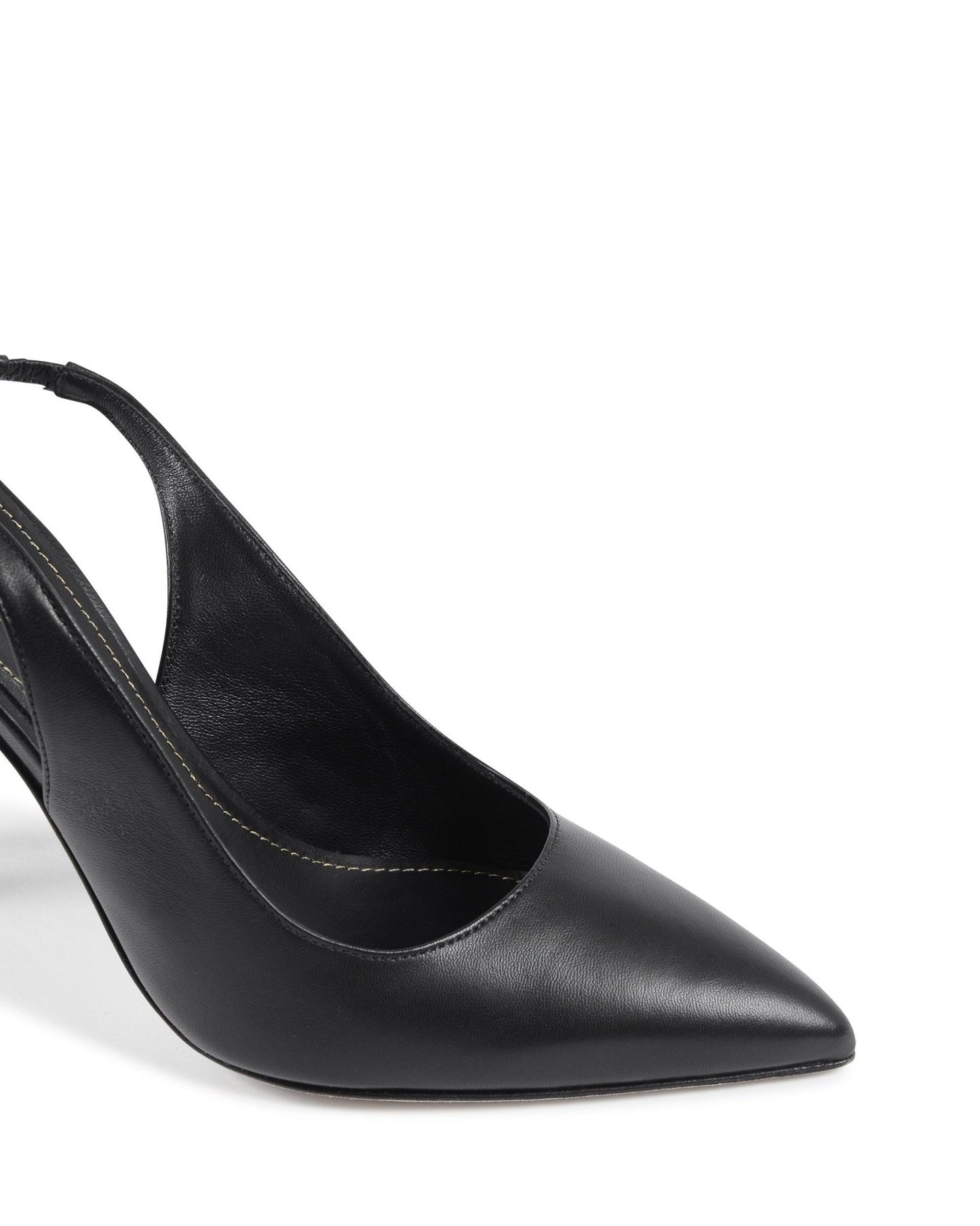 Sophie Pump Black High Heels - Italian Leather Designer Shoes - Style Queenz