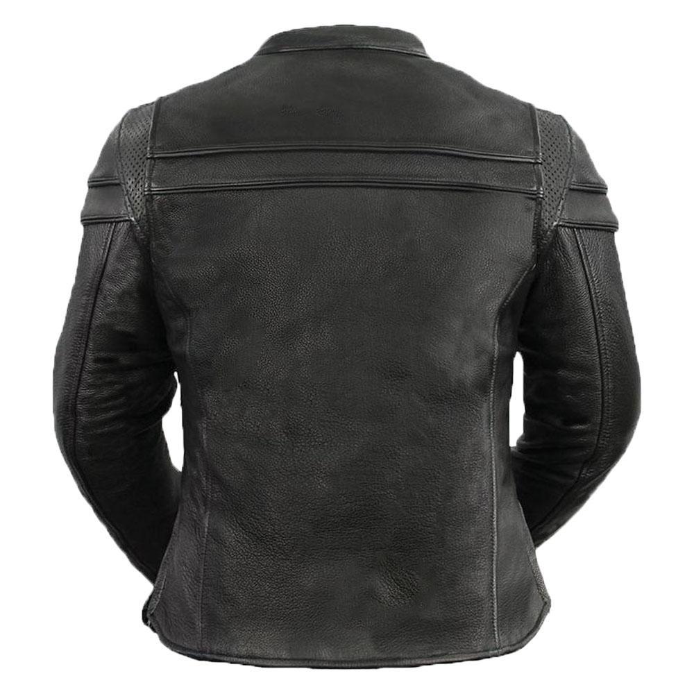 Spada Women's Premium Motorcycle Leather Jacket - Professional Biker Gear - Style Queenz