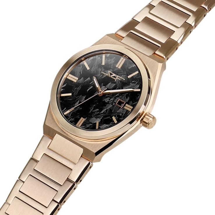 ST TROPEZ ASTRO Series Carbon Fiber Watch - Luxury Forged Timepiece - Style Queenz