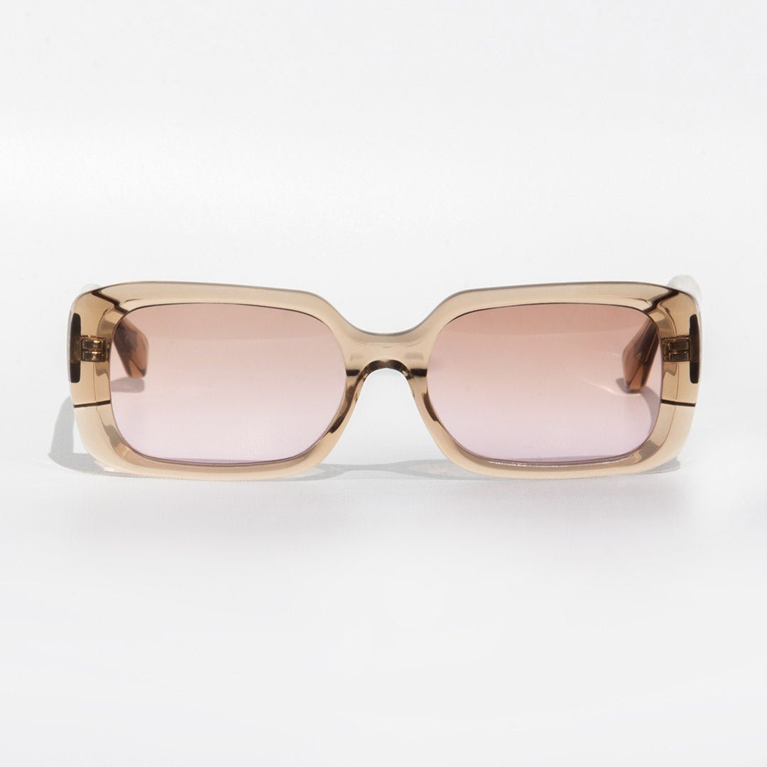 STAR DIVA Sunglasses - Retro Champagne Acetate Women's Eyewear - Style Queenz