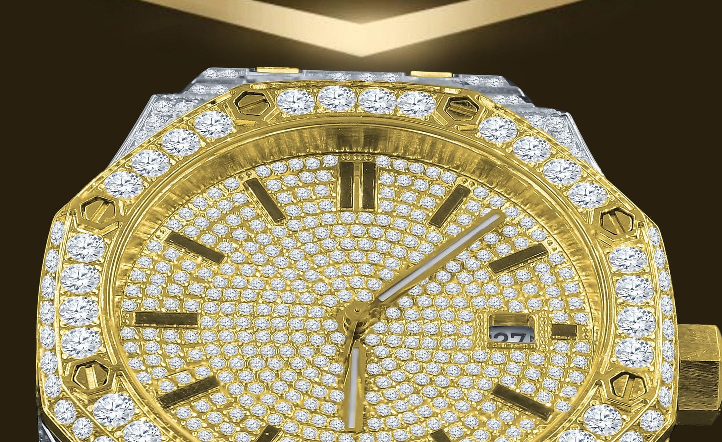 Thunderbird Stainless Steel Watch - Luxury Two - Tone Rose Gold Silver Timepiece - Style Queenz