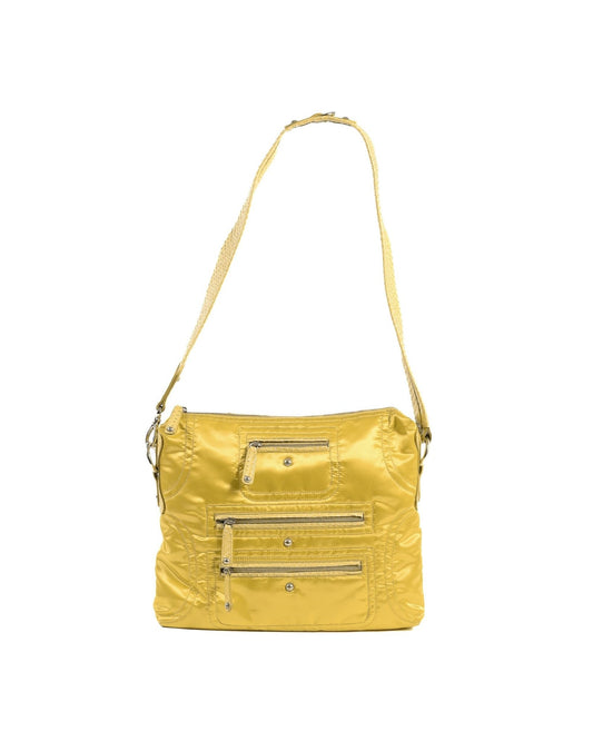 Tod's Yellow Fabric Handbag WADBB3 - Italian Designer Luxury Bag Made in Italy - Style Queenz