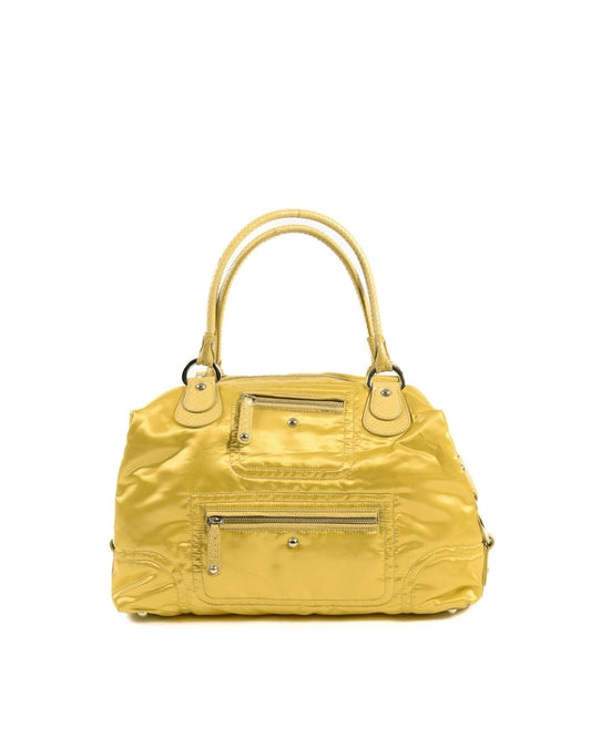 Tod's Yellow Handbag - Italian Designer Fabric Bag | Women's Luxury Accessories - Style Queenz