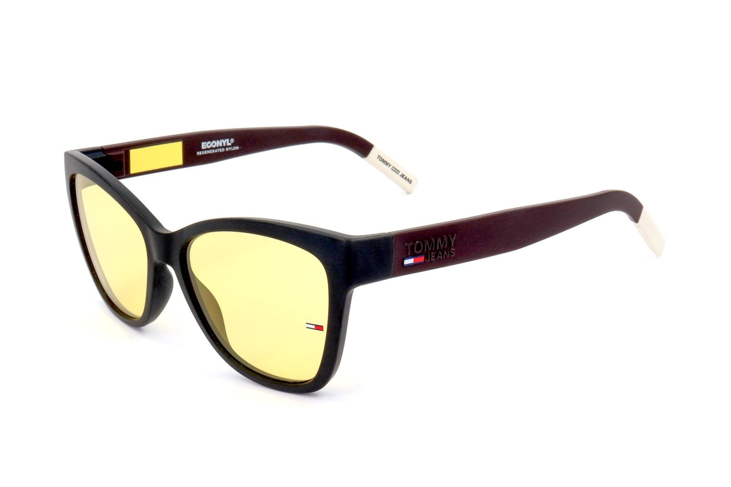 Tommy Hilfiger Women's Sunglasses TJ 0026 S - Matte Black Designer Eyewear - Style Queenz