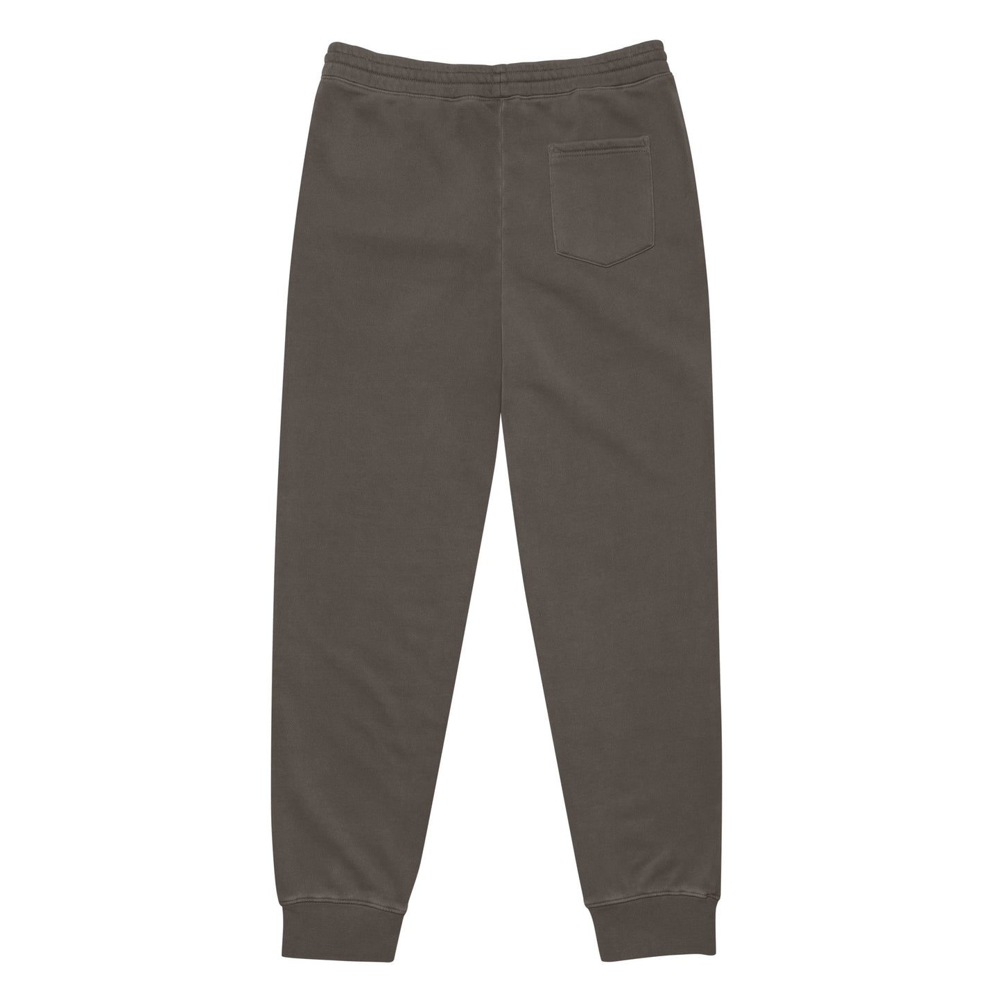 Brown sweatpants on a white background