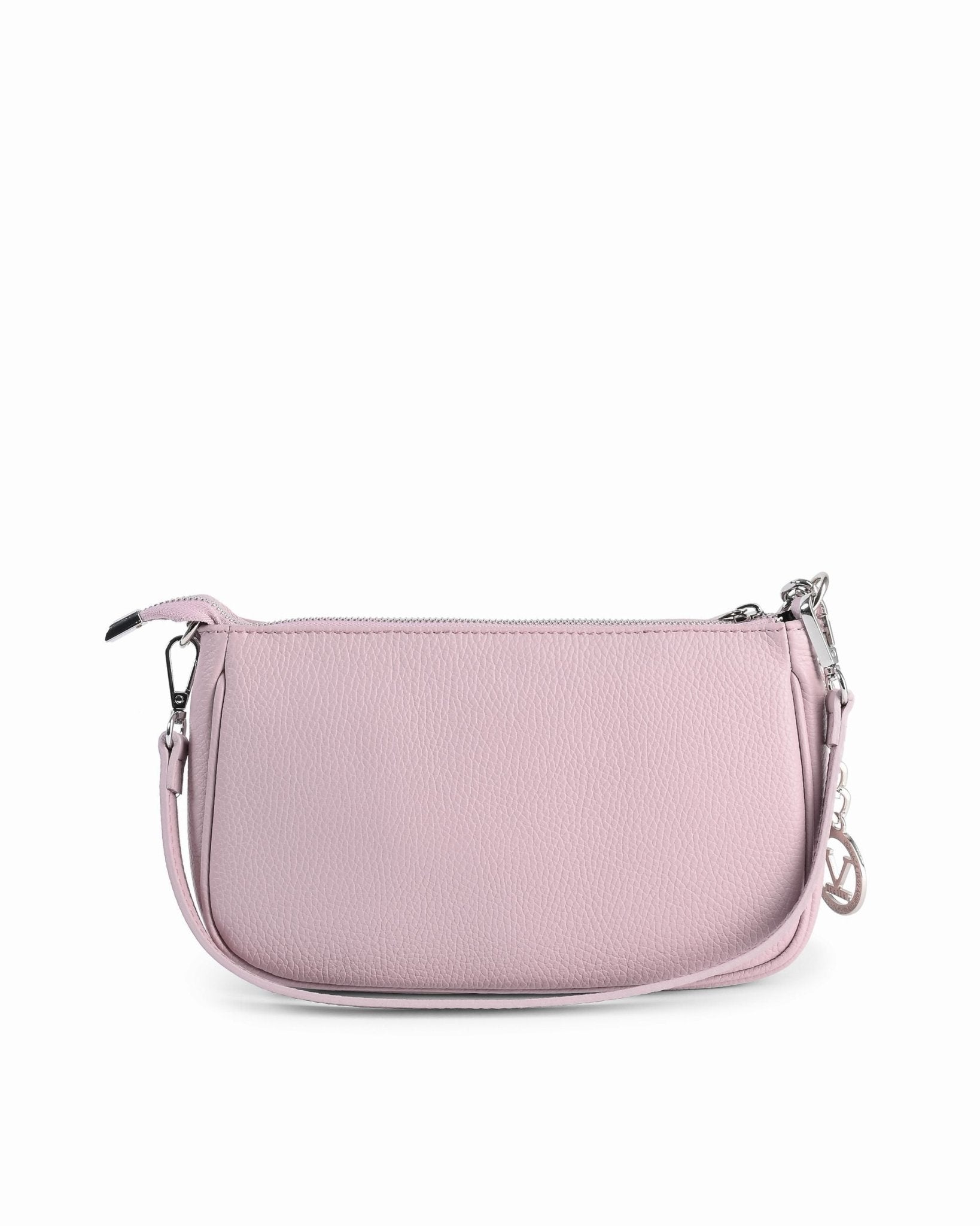 V Italia Dollaro Pink Mini Bag - Italian Leather Handbag | Women's Designer Accessories - Style Queenz