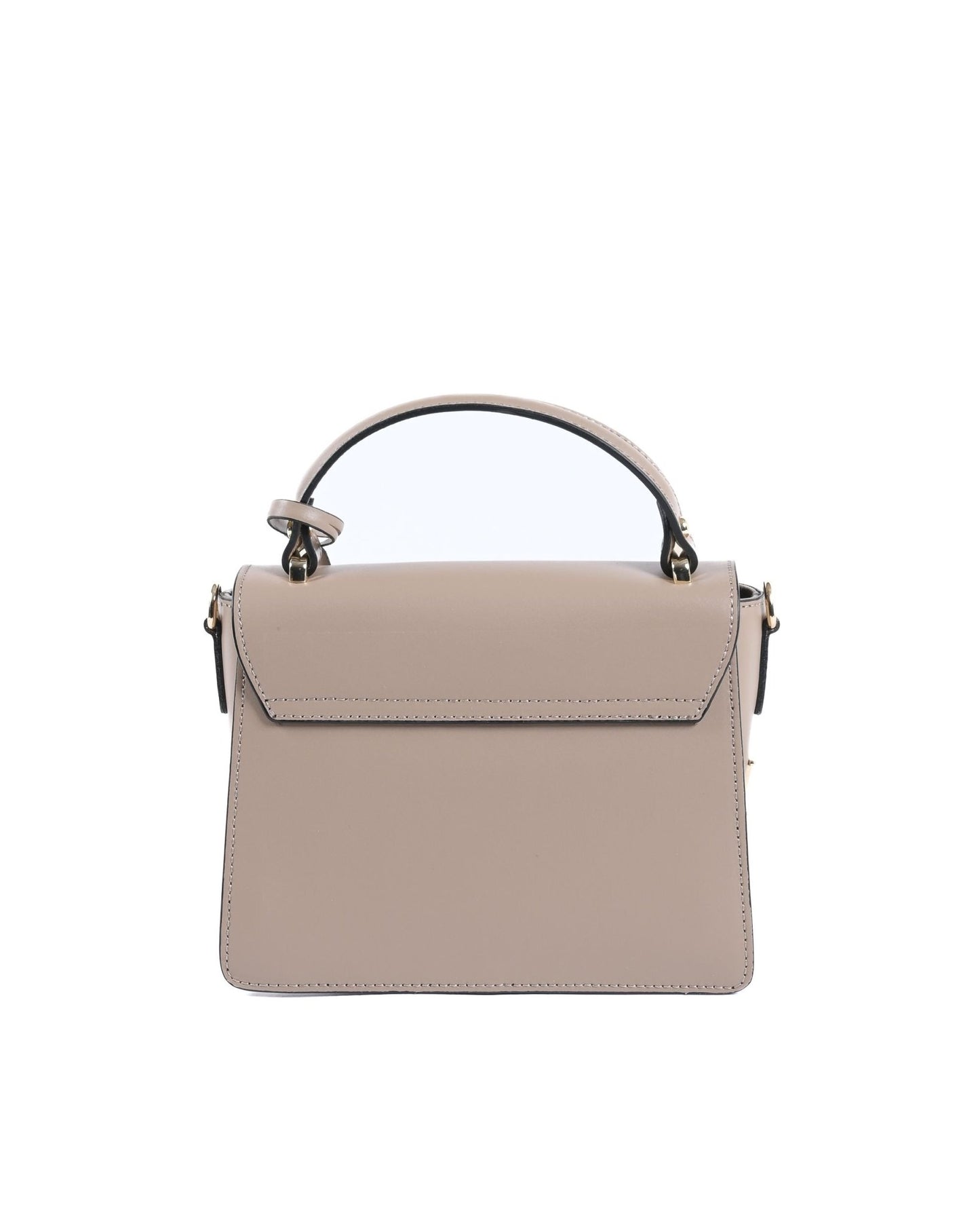 V Italia Taupe Ruga Leather Handbag - Premium Italian Craftsmanship - Style Queenz