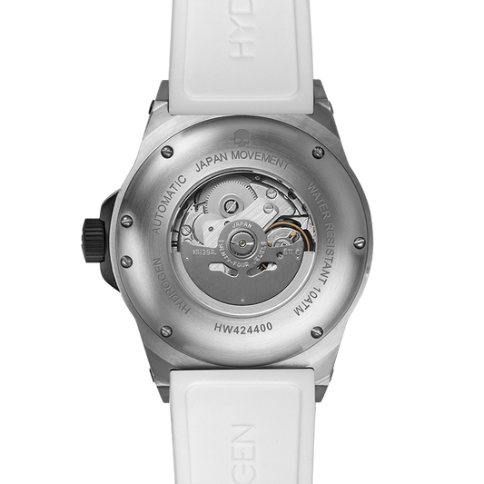 Vento Silver White Automatic Watch - Japanese NH39 Movement Luxury Timepiece - Style Queenz