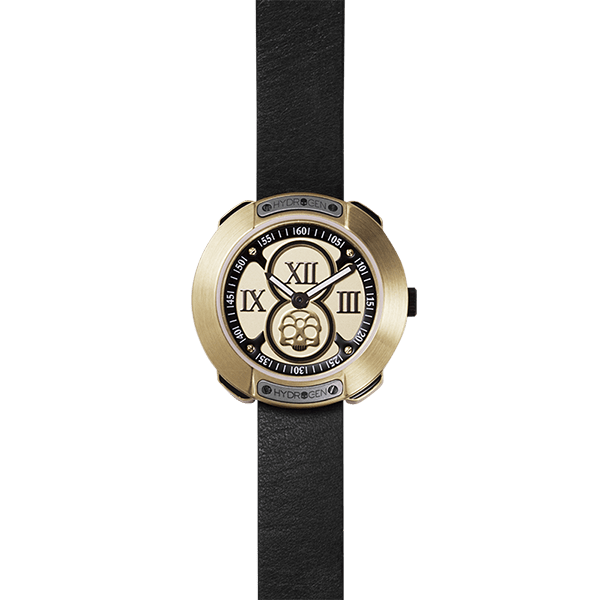 Vista Roman Gold Black Watch - Elegant Women's Timepiece with Leather Strap - Style Queenz