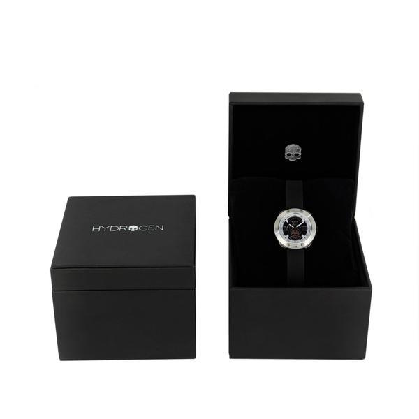 Vista Roman Silver Black Women's Watch - 29mm Silicone Strap Timepiece - Style Queenz