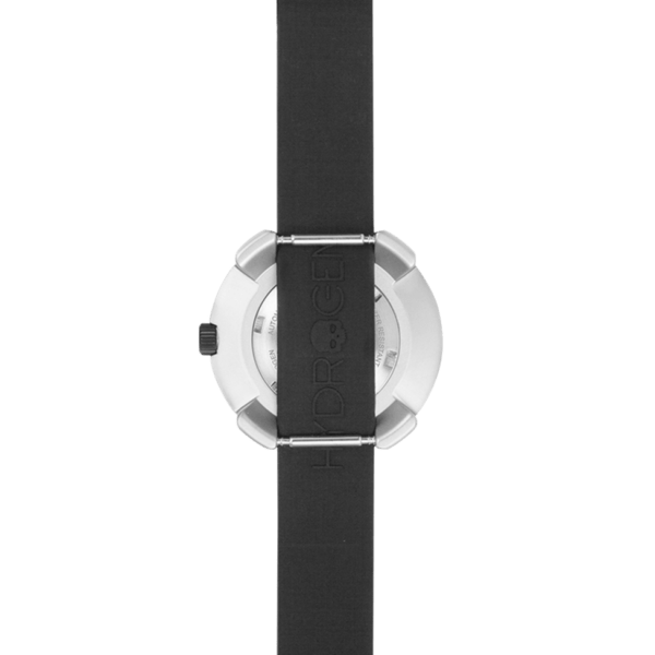 Vista Roman Silver Black Women's Watch - 29mm Silicone Strap Timepiece - Style Queenz