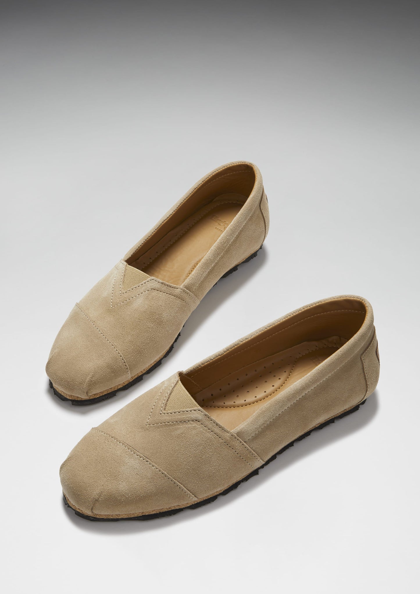 Taupe Suede Chukka Espadrilles - Women's Tyre Sole