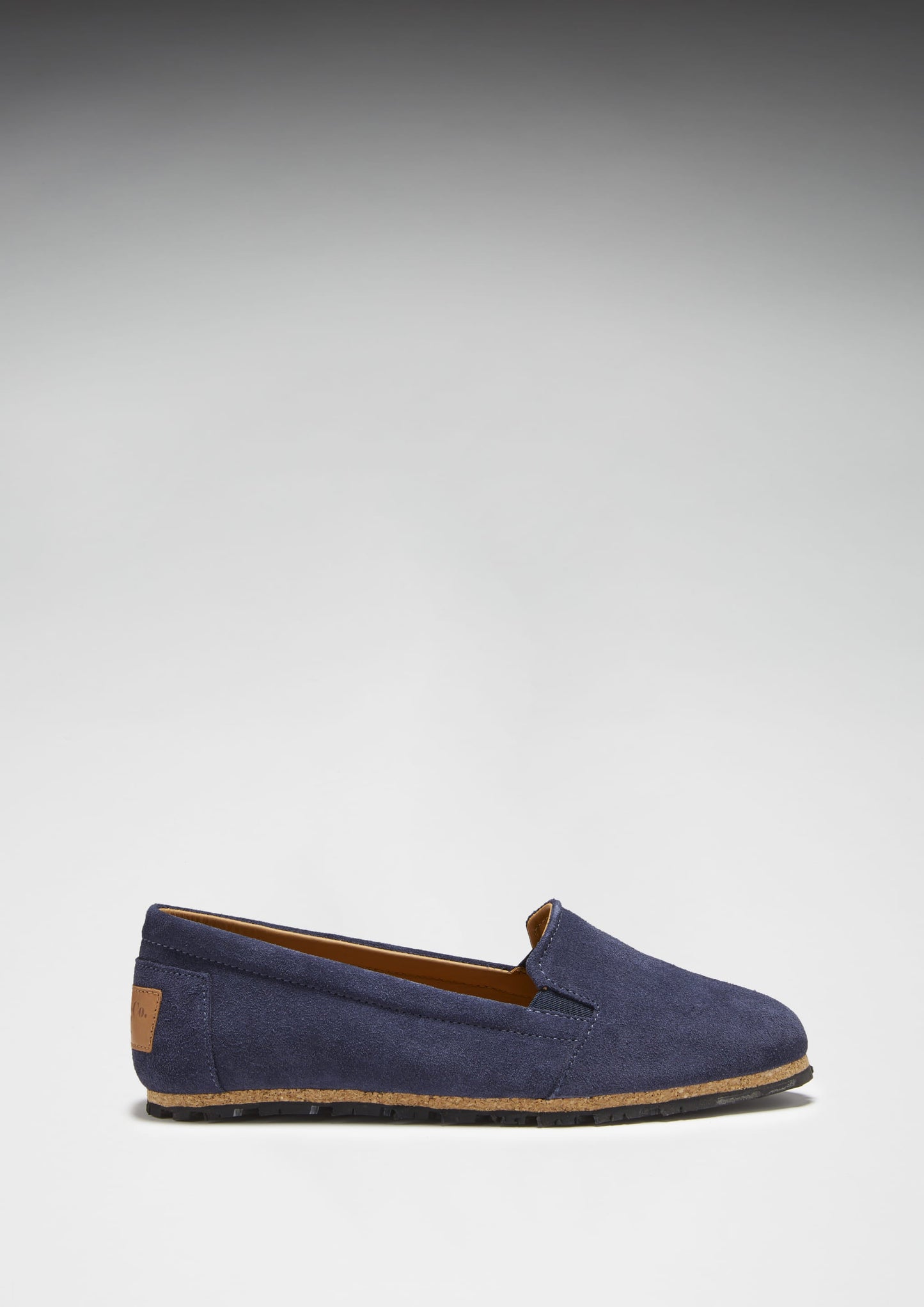Navy Blue Suede Continental Espadrilles - Women's