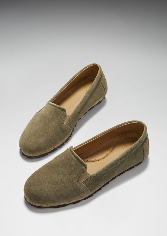 Women's Truffle Suede Sustainable Espadrilles
