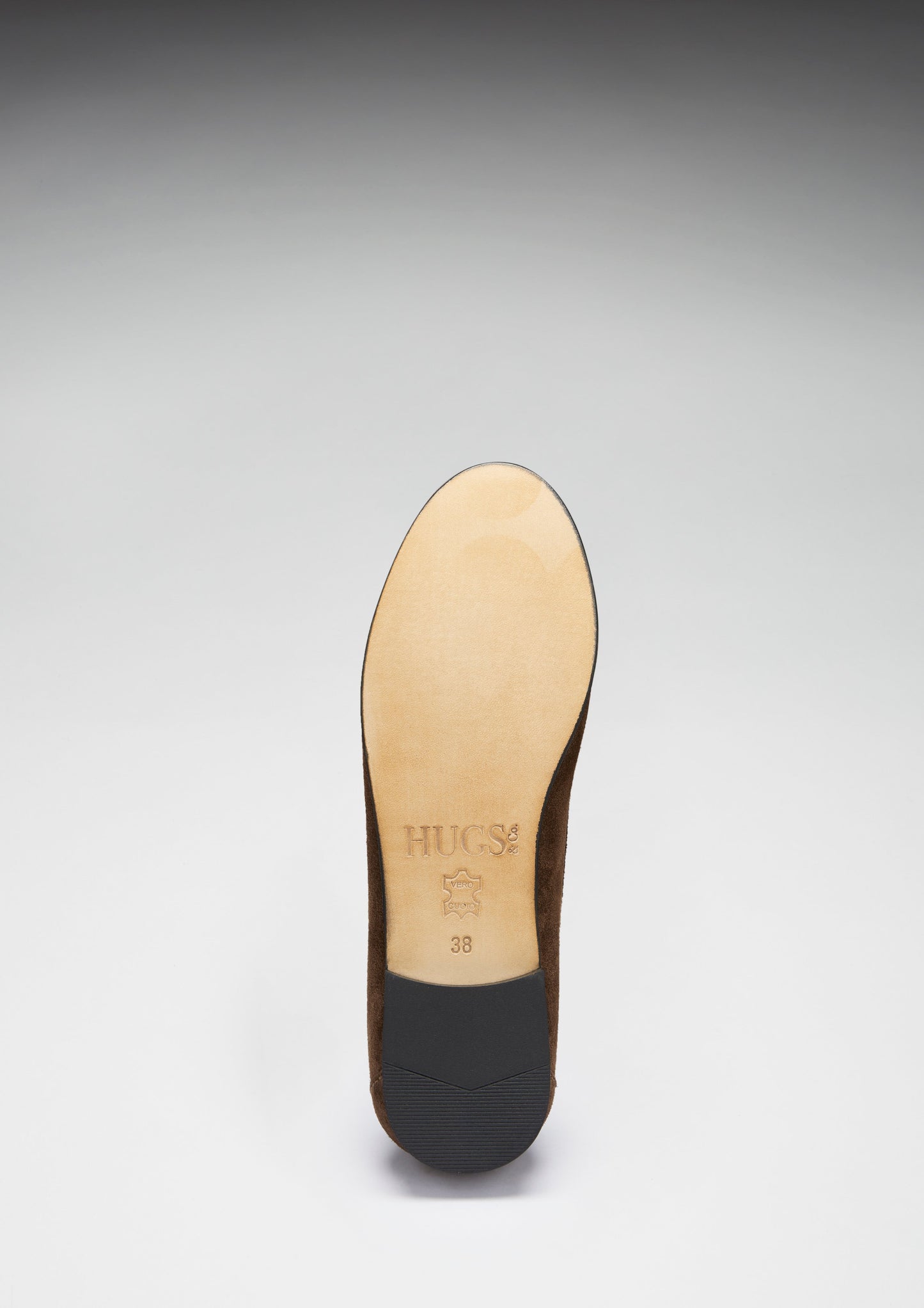 Brown Suede Penny Loafers - Women's Leather Sole