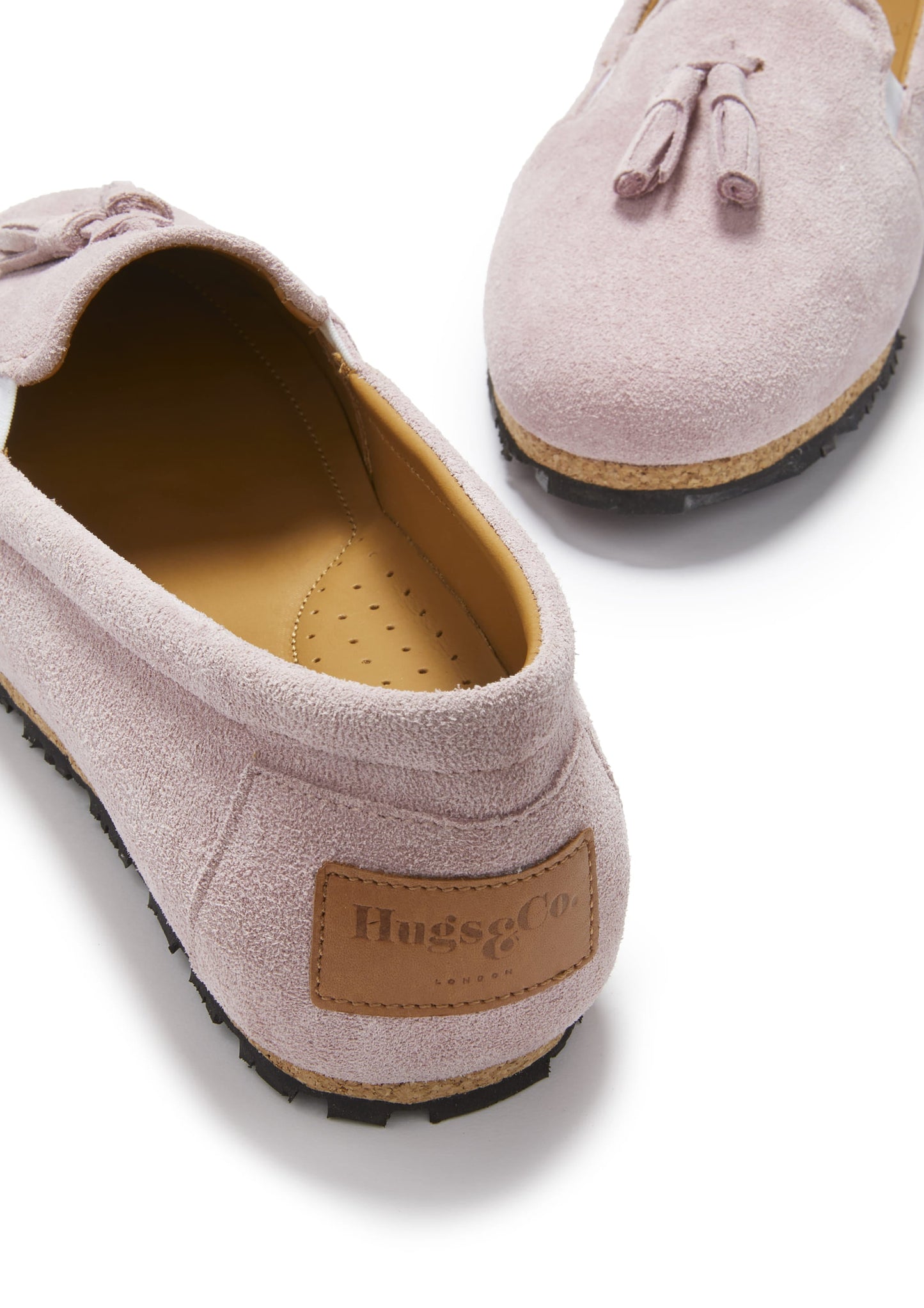 Women's Pink Suede Espadrilles - Italian Leather