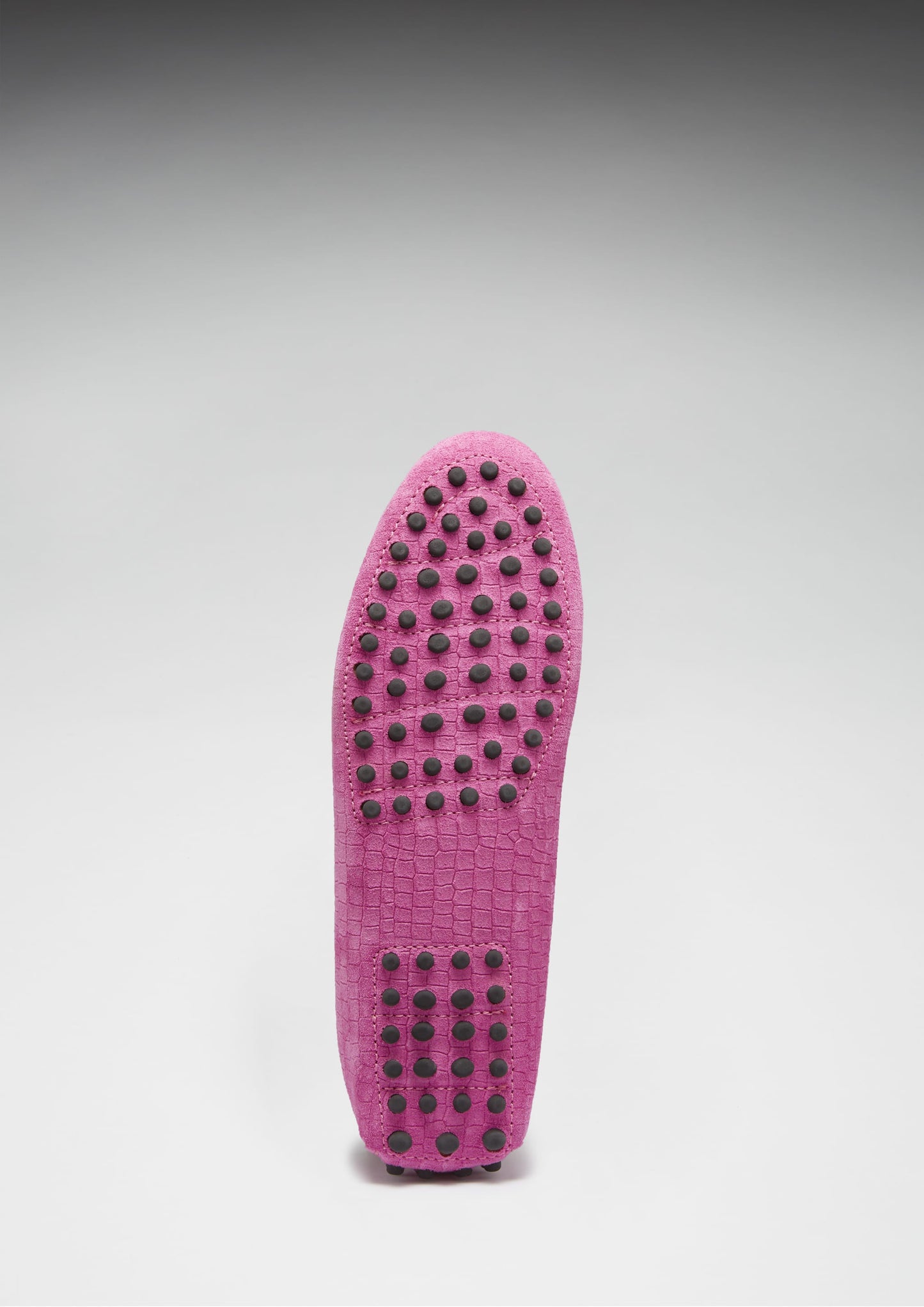 Women's Pink Embossed Tasselled Driving Loafers