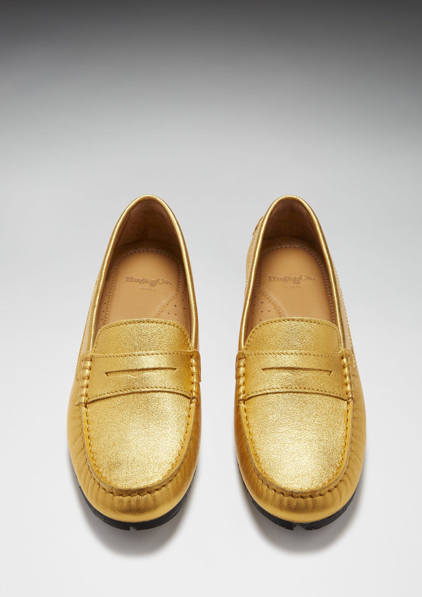 Women's Yellow Gold Eco Penny Loafers