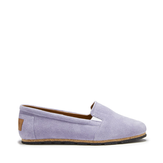 Women's Lilac Suede Continental Espadrilles