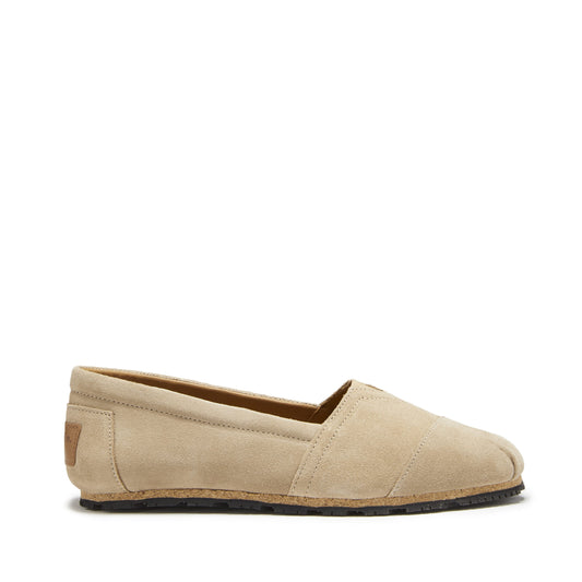 Taupe Suede Chukka Espadrilles - Women's Tyre Sole