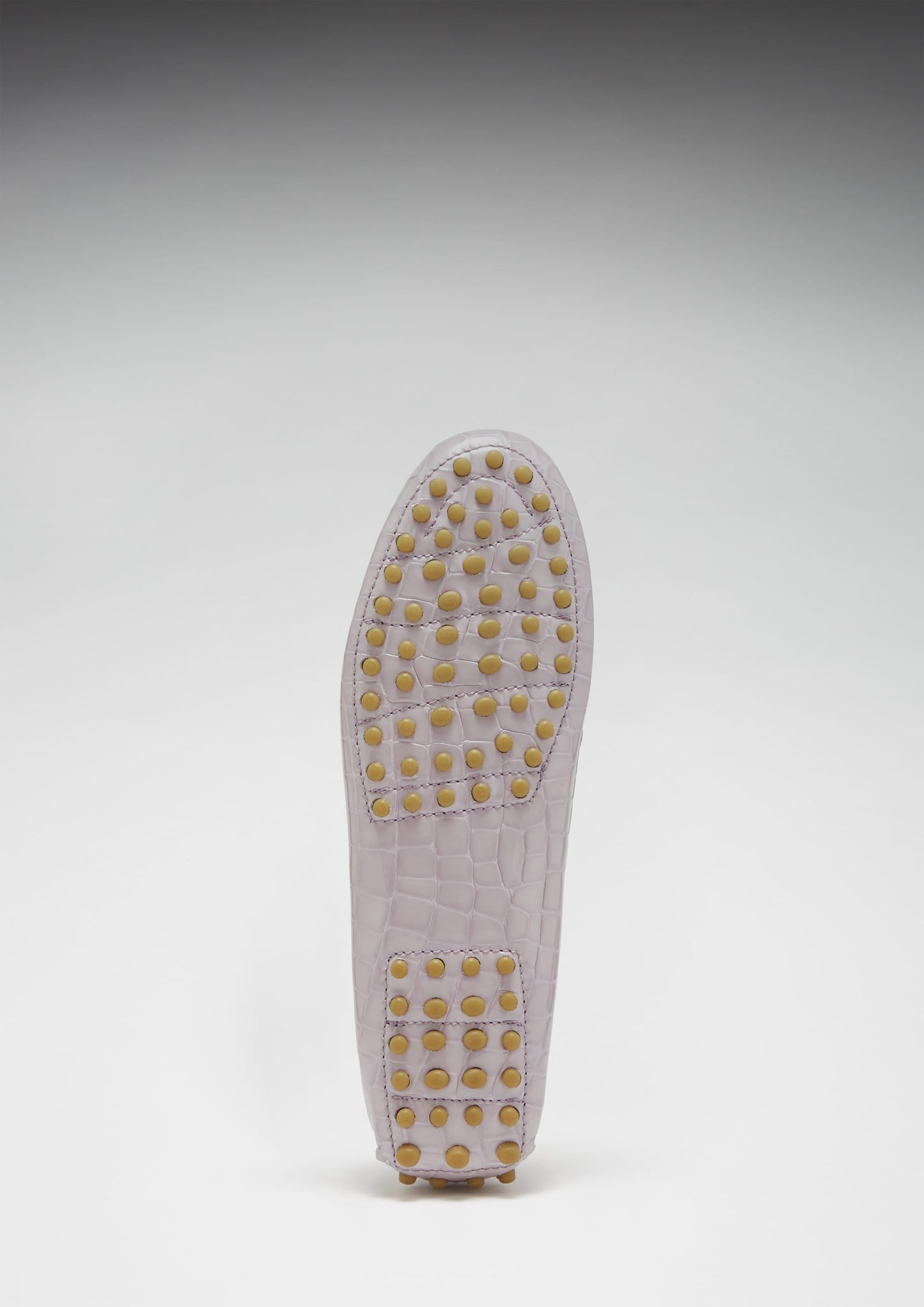 Women's Lilac Patent Leather Driving Loafers