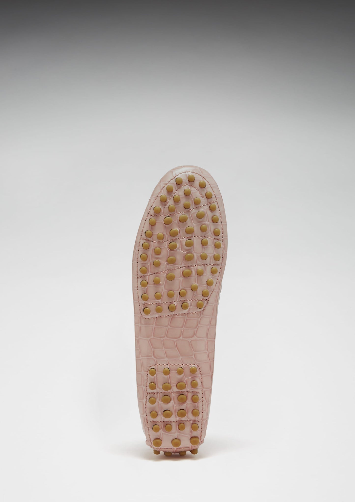 Women's Powder Pink Patent Leather Loafers